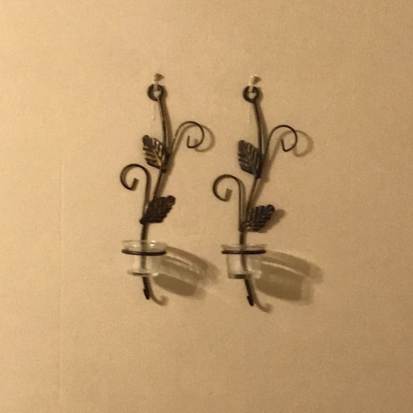 Two wall candle holders - Picture 2 of 5